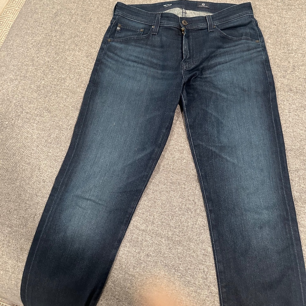 AG Adriano Goldschmied Mens Jeans 32X34 The Tellis Modern Slim Low Rise New